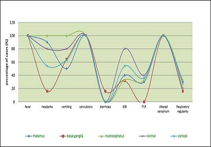 Neuroimaging in Japanese encephalitis and their correlation with clinical profile in pediatric patients
